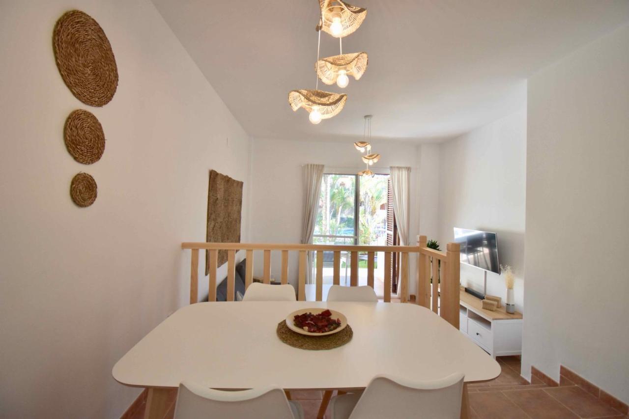 Apartamento Bahía Marinas - Tu casa con Jardín Privado! Vera Exterior foto